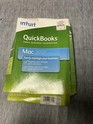 Intuit QuickBooks Small Business Accounting 2012 for Mac, Apple - Image 1 of 4