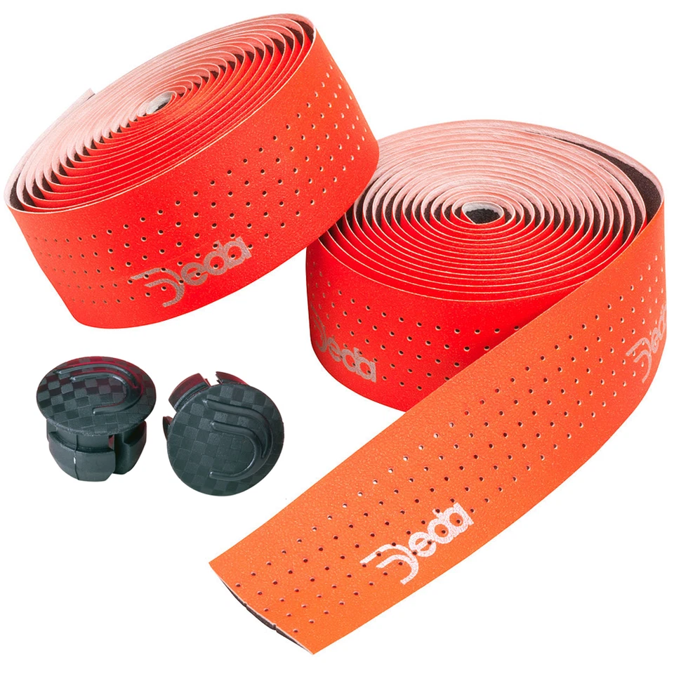 Deda Mistral Synthetic Leather Handlebar Tape Fluorescent Orange Road Cross Bike - Image 1 of 1