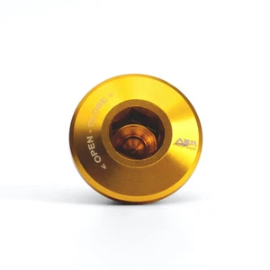 AEM Factory Ducati Engine Oil Filler Cap - GT1000 - Gold - Picture 1 of 1