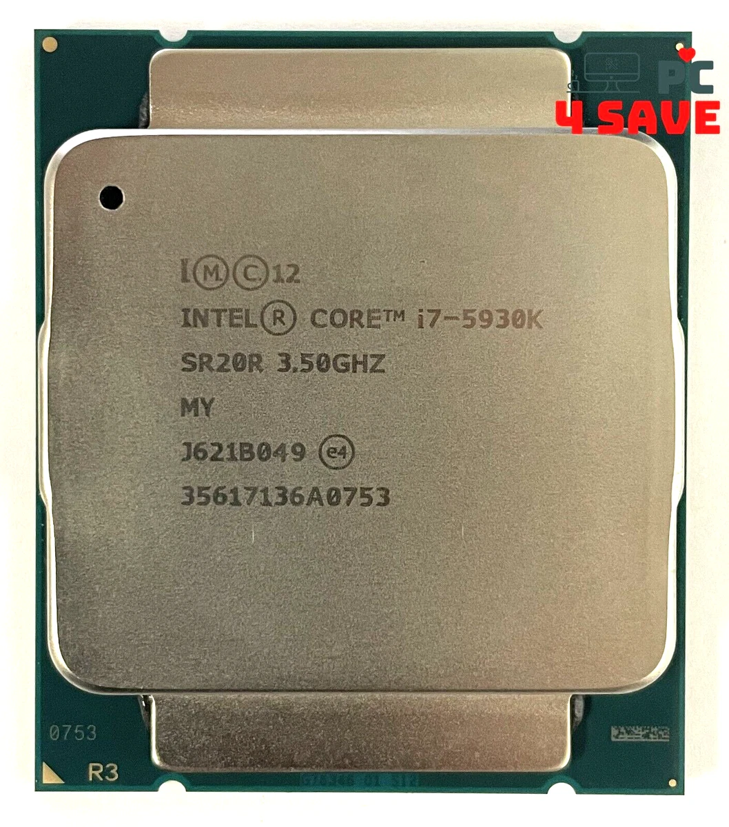 Intel Core i7-5930K Processor Model Computer Processors (CPUs) for