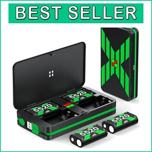 All-in-One Fast-Charging Xbox Battery Combo - 4 High-Capacity Batteries Included - Picture 1 of 9