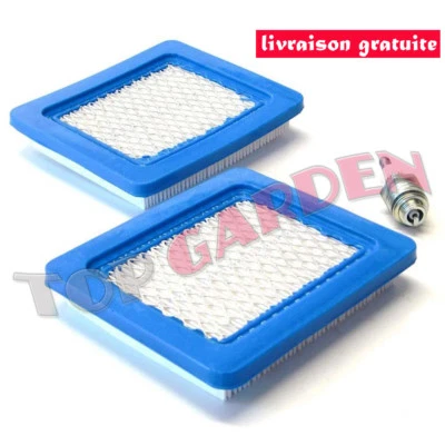 2x Filtre à air Pour Briggs Stratton 491588 31749 399959 Quantum 3 à 6 CV