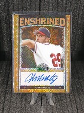 2022 Leaf Metal Enshrined 1/1 Mojo Autograph John Smoltz