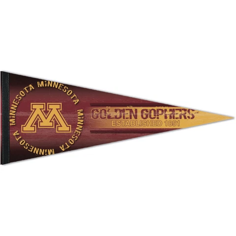 WinCraft Minnesota Golden Gophers 12'' x 30'' Premium Pennant Cover