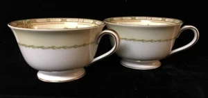 Juego De Colección De 2 Tazas De Té Noritake Lorento China - #3852 - Imagen 1 de 5