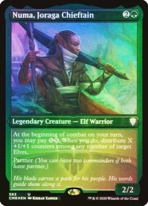 Numa, Joraga Chieftain ETCHED FOIL - 583 - Uncommon - Commander Legends CMR MTG - Picture 1 of 1