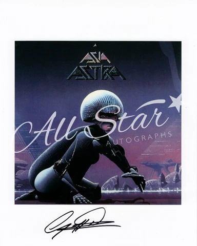 ASIA - Geoff Downes (Keyboards) Yes & The Buggles Signed Photograph 04 (MC) Cover