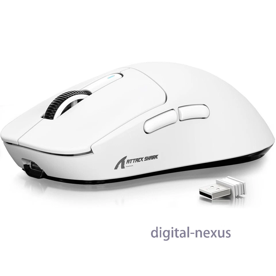 ATTACK SHARK X3 49g SUPERLIGHT 26K DPI Mouse BT/2.4G Wireless/Wired Mouse - Image 1 of 1