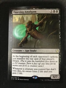 MTG - Thieving Amalgam - Commander 2019 - Picture 1 of 1