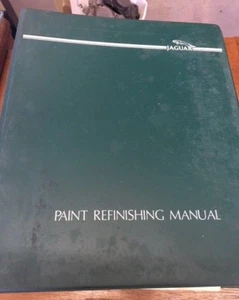 Original Jaguar Paint Refinishing Manual - AKM9182 - Bild 1 von 4