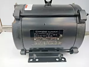 NEW MARATHON ELECTRIC 5 HP TENV AC MOTOR 184T 460V 3 PH 3750 RPM 184TPNRB10246AA - Picture 1 of 8