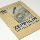 30 years Zeppelin Airship Ride Book 1930 Graf Zeppelin German Summary w/44 photo