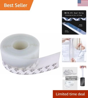 Tira de sellado de silicona autoadhesiva - Solución insonorizada resistente a la intemperie Foto 1 de 4