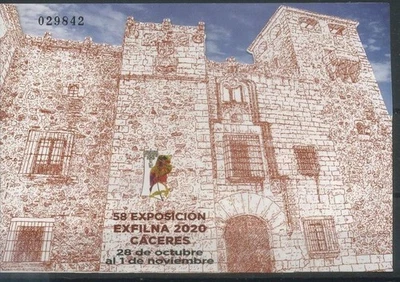 Испания 2020 EXFILNA, архитектура, необычные марки, COVID-19 MNH ** - Изображение 1 из 2