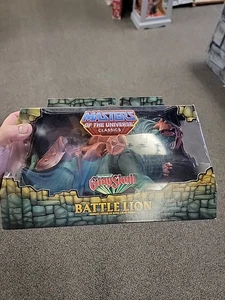 MASTERS OF THE UNIVERSE MOTU CLASSICS BATTLE LION BATTLE CAT sealed B30 - Picture 1 of 8