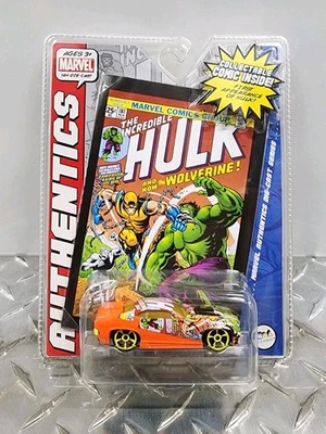 The Incredible Hulk and Wolverine- MGA Marvel Authentics Die Cast Series Car New - Image 1 of 2