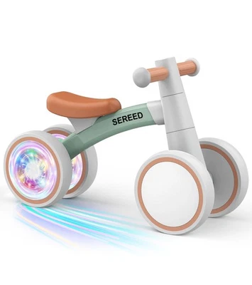 Colorful Lighting Baby Balance Bike, Toys for 1 Year Old Boys Girls, 12-24 Mo... - Image 1 of 4
