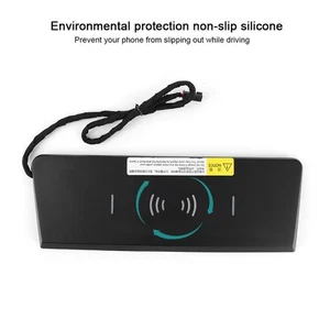 `15W Wireless Charging Console Plate Phone Tray Holder Fit For X3 F25 20 - Photo 1 sur 12