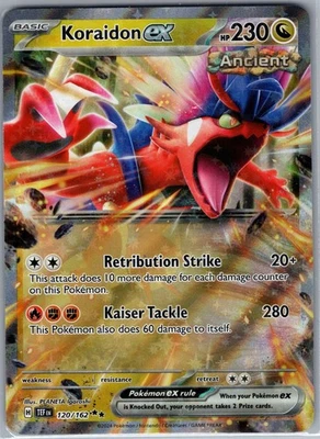 Koraidon ex 120/162 - Pokemon TCG SV05: Temporal Forces - Double Rare (NM) - Image 1 of 2