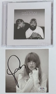 Taylor Swift SIGNED Sexy RARE Swifties Photo PSA DNA COA Autograph Fortnight CD - Picture 1 of 3