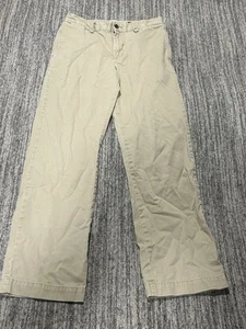 Polo Ralph Lauren Boy Youth Chino Pants Size 16 Beige 100% Cotton Casual - Picture 1 of 11