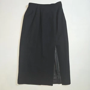 Bridgetown Collection Damen Wollrock schwarz 10 lang Maxi A-Linie komplett gefüttert - Bild 1 von 6