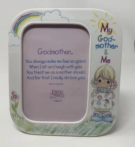2003 Precious Moments Frame "My Godmother & Me" by Enesco #111729 - Picture 1 of 3