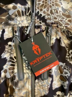 Kryptek Dalibor 3 Men's Jacket Skyfall Medium 18DALJSF4 Soft Shell Full Zip - Image 1 of 4