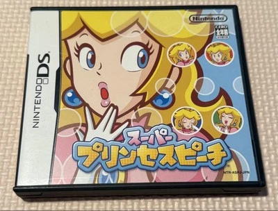 Super Princess Peach Nintendo DS Game with Manual Authentic Japanese Action Game - Image 1 of 3