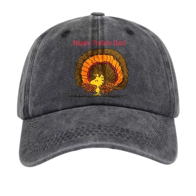 Woodstock Turkey Costume Dad Hat-Cartoon Casual Baseball Cap for Thanksgiving  - Image 1 of 4