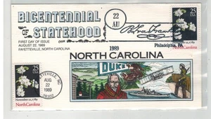 1989 COLLINS HANDPAINTED 2347 NORTH CAROLINA BICENTENNIAL STATEHOOD - Picture 1 of 1