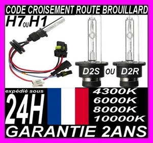 Lampadina Luci di Ricambio 35W Lampada Kit Xenon Hid Per H7 H1 D2S D2R 6000K - Picture 1 of 3