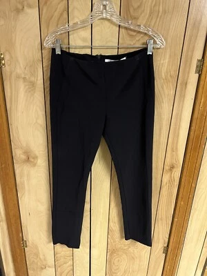 Pantalones de vestir Veronica barba negros tiro alto pierna recta para mujer talla 6 usados en excelente estado Foto 1 de 3