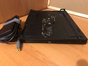 Lenovo Docking station DVD MULTI ThinkPad X200 UltraBase + AC Charger P/N44C0554 - Picture 1 of 12