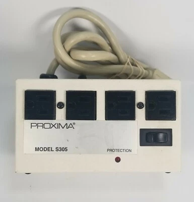 PROXIMA COMPUTER GRADE TRANSIENT SURGE SUPPRESSOR MODEL S305 - Image 1 of 4
