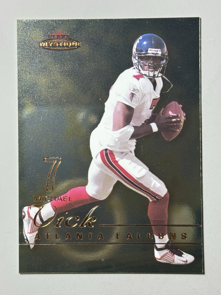 Michael Vick 2003 Fleer Mystique /150 Gold SSP Rare #3 Atlanta Falcons - Image 1 of 3