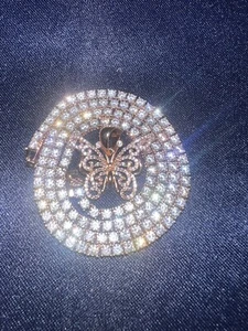 Rose Gold filled Butterfly Necklace - Picture 1 of 1