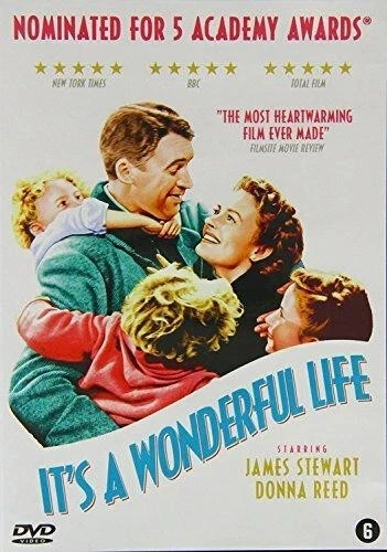 It's A Wonderful Life DVD  (James Stewart, Donna Reed) Sealed - Image 1 of 1