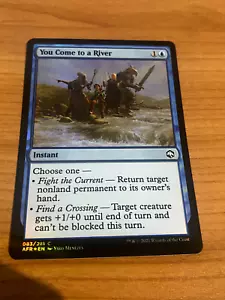 Magic The Gathering Adventures of the Forgotten Realm You Come To A River Foil - Bild 1 von 1
