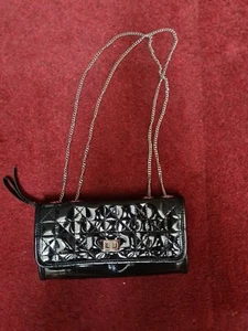 Van Dal Black Patent Bag - Picture 1 of 4