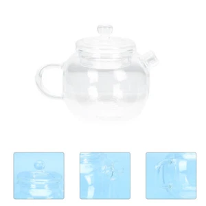 Glas Teekanne Glas Wasserkocher Teeei Teekessel Teekanne Sieb - Bild 1 von 12