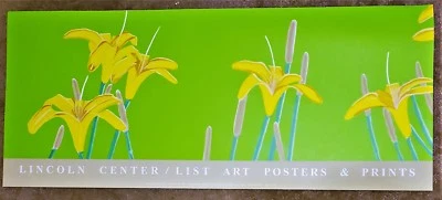 ALEX KATZ Bodegón DAY LILIES Original SERIGRAFÍA Lincoln Center VERA LIST Ltd Foto 1 de 3