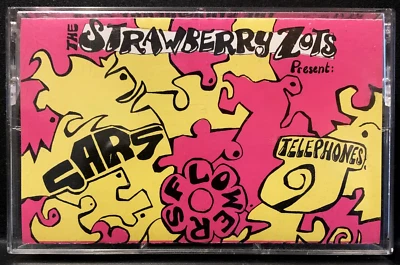 CASSETTE TAPE - The Strawberry Zots - Cars Flowers Telephones - Image 1 of 2