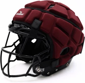 Guardian Cap - Soft-Shell Helmet Cover for Football and Lacrosse, Maroon XT - Picture 1 of 9