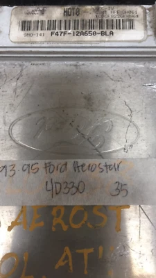 F47F-12A650-BLA Ford Aerostar ecm ecu computer 1993-1995 - Image 1 of 4
