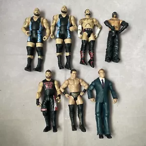 Paquete de 7 figuras de lucha libre Mattel 2011 WWE - Imagen 1 de 9
