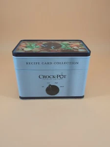 Crockpot Recipe Card Collection Tin Publications International - Picture 1 of 7