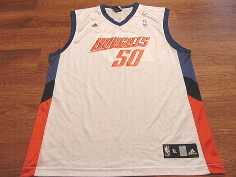 ADIDAS NBA CHARLOTTE BOBCATS EMEKA OKAFOR HOME JERSEY SIZE XL Cover