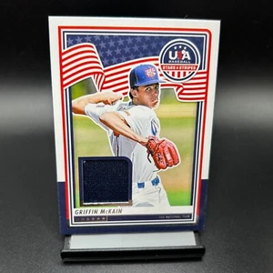 2025 Panini Stars & Stripes Baseball Patch Relic #USA-GM Griffin McKain - Picture 1 of 2