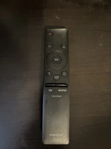 Sistema de barra de sonido Samsung OEM AH59-02758A control remoto - Imagen 1 de 4